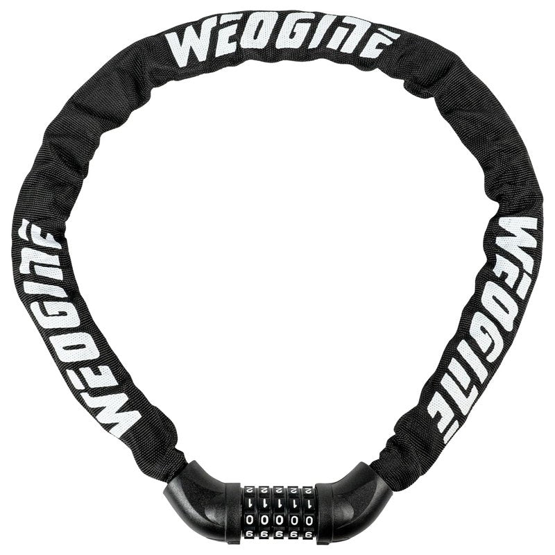 Bike Lock with Numbers and high Security Level, Bike Chain Lock, Bicycle Locks, 5 Digit Combination Lock for Bike, Bicycle, Scooter, Motorcycle, Door, Gate, Fence