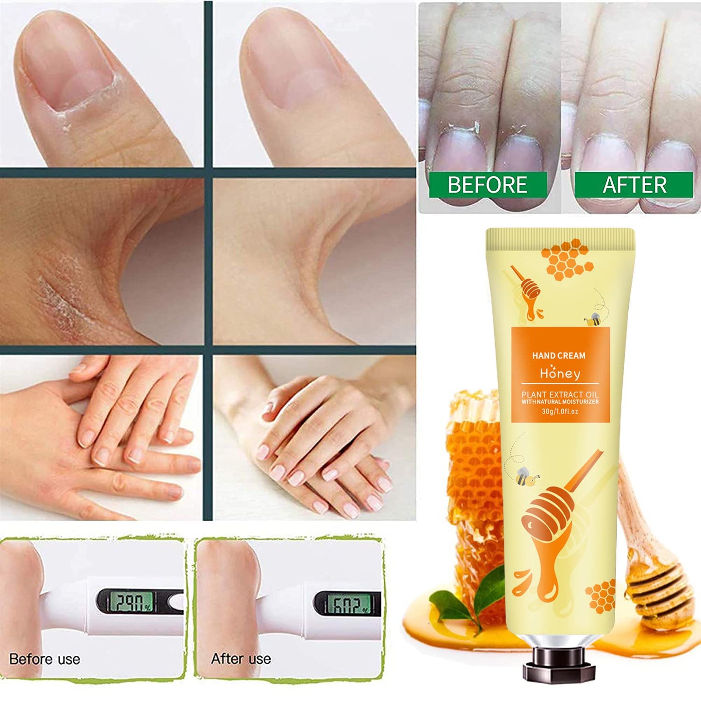 10 Pack Hand Cream for Dry Cracked Hands, Stocking Stuffers for Teen Girls,Christmas Gifts for Women,Teacher Appreciation Gifts, Natural Plant Fragrance Mini Hand Lotion Moisturizing Hand Care Cream