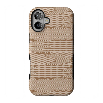 Casely iPhone 16 Case | Nantucket Cottage | Blue Hydrangea | Compatible with MagSafe | Bold Protective Design