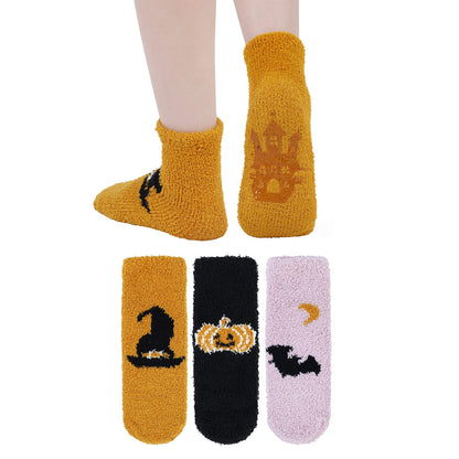 Century Star Fuzzy Socks for Women - Fluffy Slipper Socks, 3 Pairs, One Size, Christmas &, Warm & Cozy