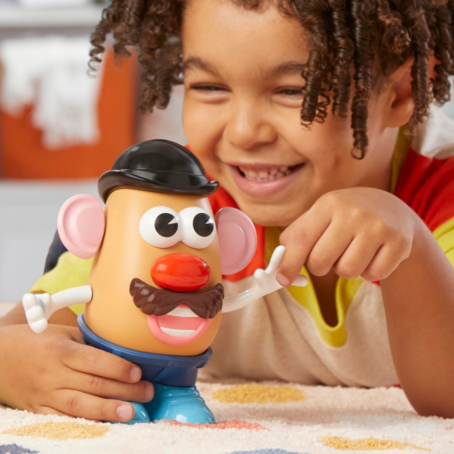 Mr. Potato Head Playskool, Fun Figure Toddler Toy for Girls and Boys, Classic Mix and Match Toys, Black