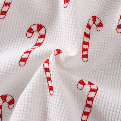 Twopumpkin Newborn Baby Girl Boy Christmas Outfit Plaid Long Sleeve Romper One Piece Zipper Jumpsuit Fall Winter Clothes (A-Santa gifts,6-12 Months)