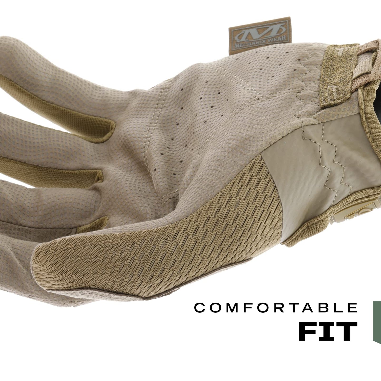 Mechanix Wear - High Dexterity Coyote Gloves (Large, Brown) MSD-72-010