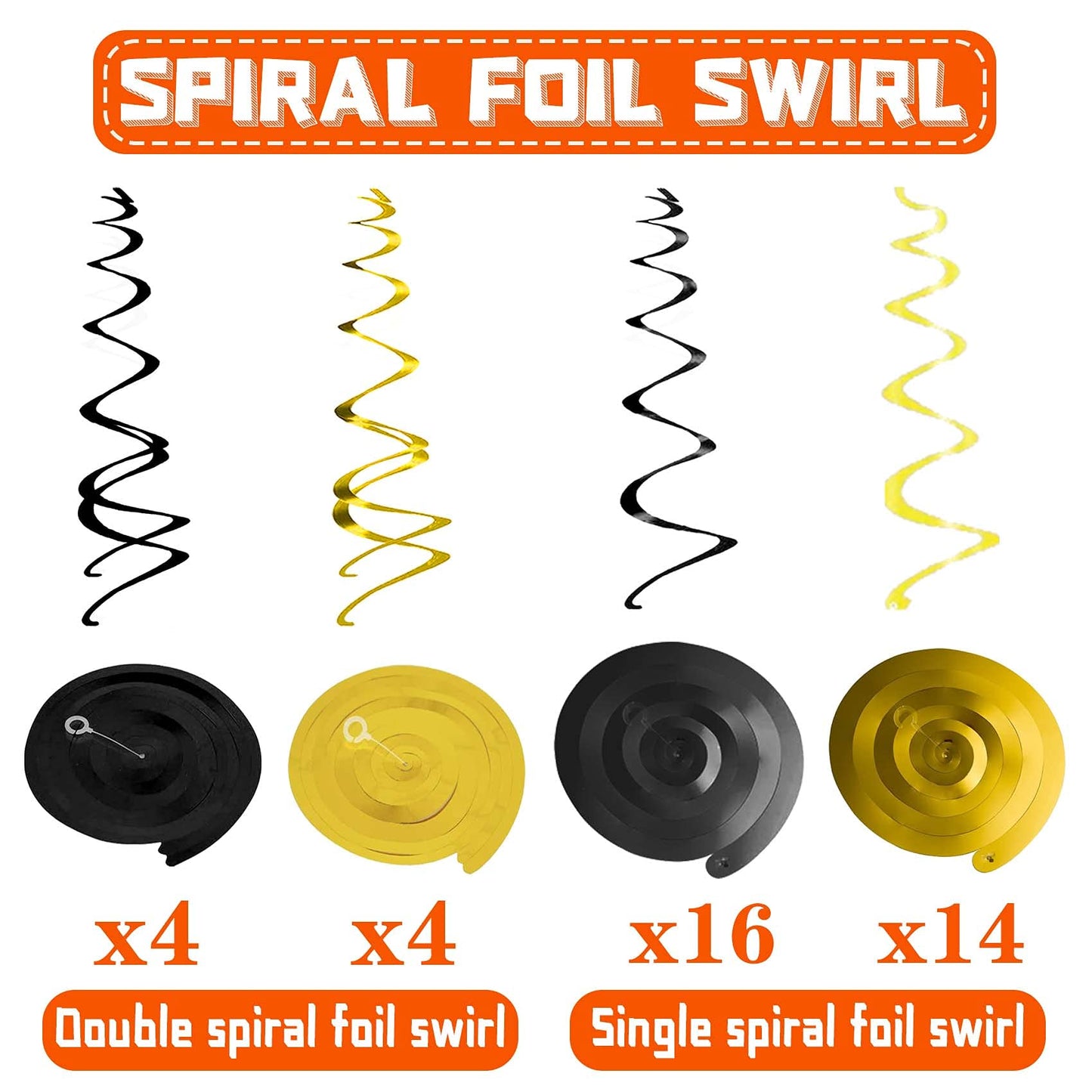 Halloween Hanging Decorations 68PCS Halloween Decorations for Classroom Hanging Ghost Pumpkin Ceiling Decor Indoor