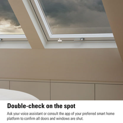 Eve Door & Window (Matter) – Smart Contact Sensor for Doors & Windows, Open/Closed State, Automatic Control of Accessories, Matter Over Thread, Apple Home, Alexa, Google Home, SmartThings