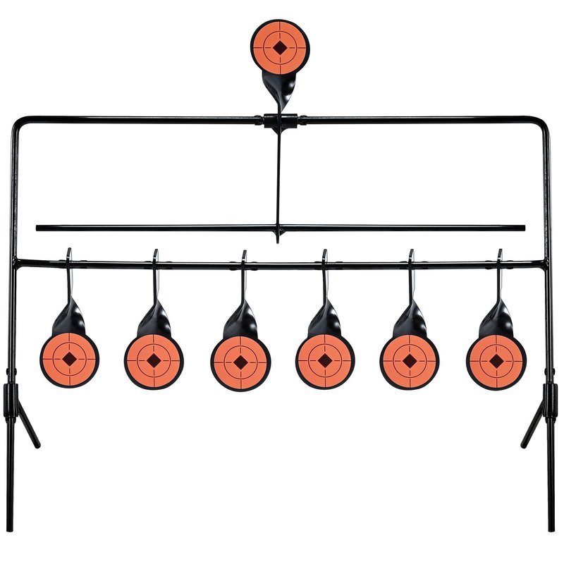 KNINE OUTDOORS 6 Targets Air Gun Pellet BB Gun Resetting Target, Rated for .22 .177 Caliber