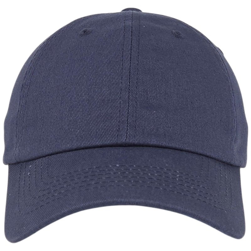 E BY ELIDAN Classic Dad Hat – 100% Cotton, Adjustable Metal Buckle Strap, Low-Profile Fit, Breathable and Packable Baseball Cap Unisex, Navy