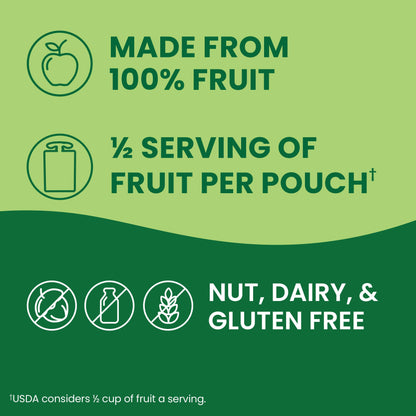 GoGo squeeZ Applesauce and Fruit Puree Variety Pack, Apple, Peach & Gimme Five!, 3.2 oz (Pack of 20), Unsweetened Fruit Snacks for Kids, Gluten Free, Nut Free and Dairy Free, BPA Free Pouches