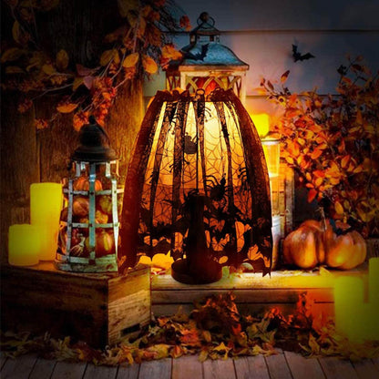 Orgrimmar 2 PCS Halloween Spider Web Lamp Shades Topper Lace Cobweb Window Door Fireplace Mantle Scarf Cover with 2 PCS Ribbon for Halloween Themed Party Decoration, 20" x 60"