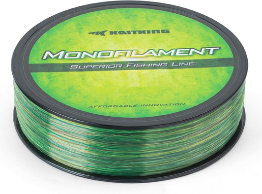 KastKing Monofilament Fishing Line - Strong, Abrasion Resistant Nylon | Paralleled Roll Track, 300 Yards