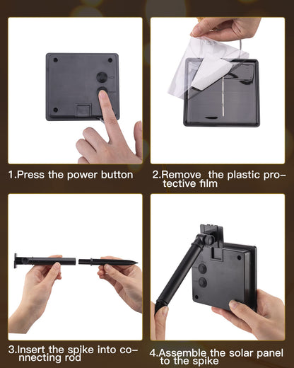 Brightown Solar String Lights, 2 Packs Total 66Ft 200 LED Solar Fairy Lights with 8 Modes, Waterproof Solar Lights for Outside Patio Yard Tree Wedding Christmas(Warm White)