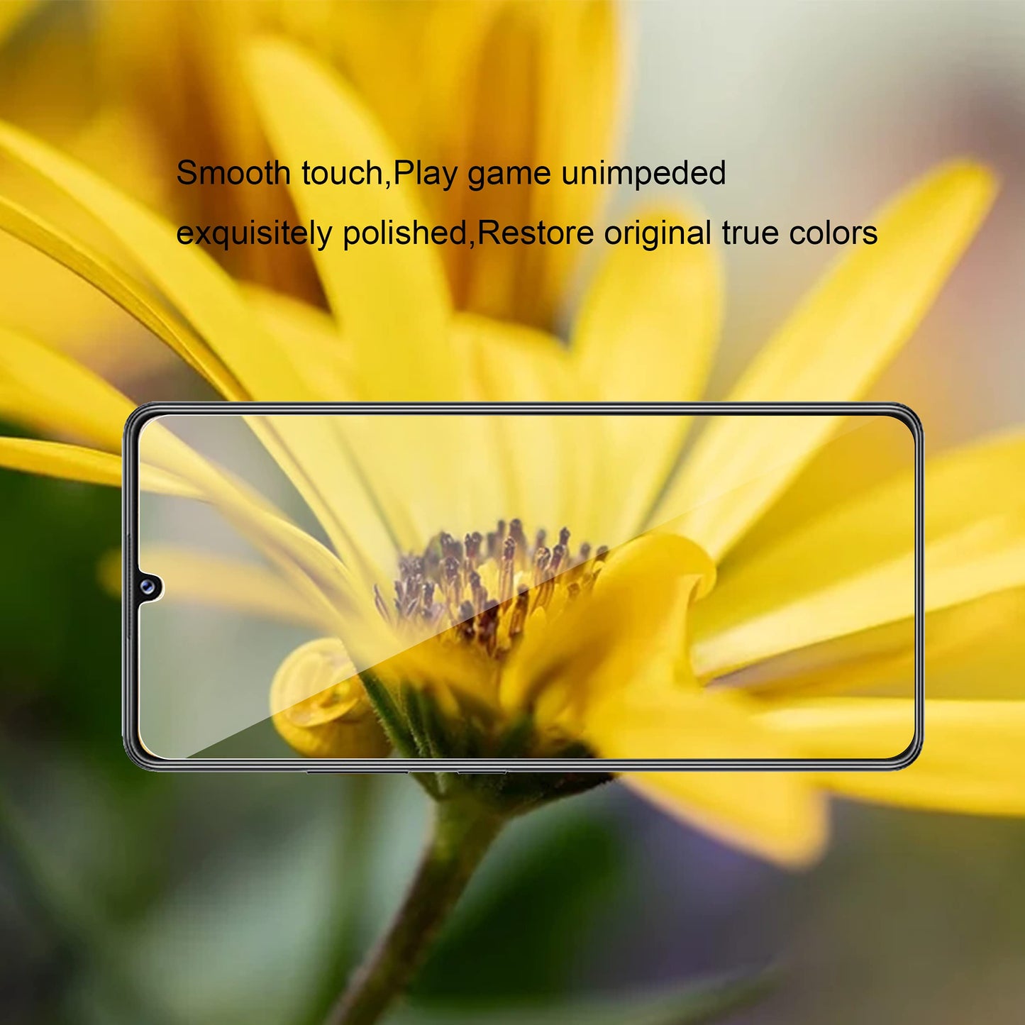 Ailun Screen Protector for Galaxy S22+/S22 Plus 5G 6.6 Inch Display 3Pack + 3Pack Camera Lens Tempered Glass Fingerprint Unlock 0.25mm Clear Anti-Scratch Case Friendly [Not For S22 Ultra]