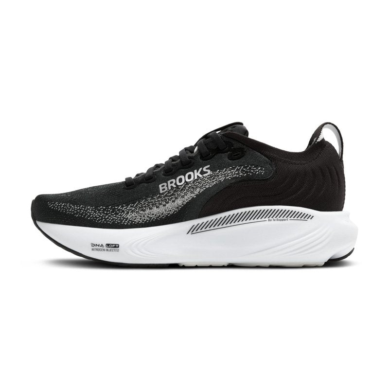 Brooks Women’s Adrenaline GTS 25 Supportive Running & Walking Shoe - Black/Grey/White - 13 Medium
