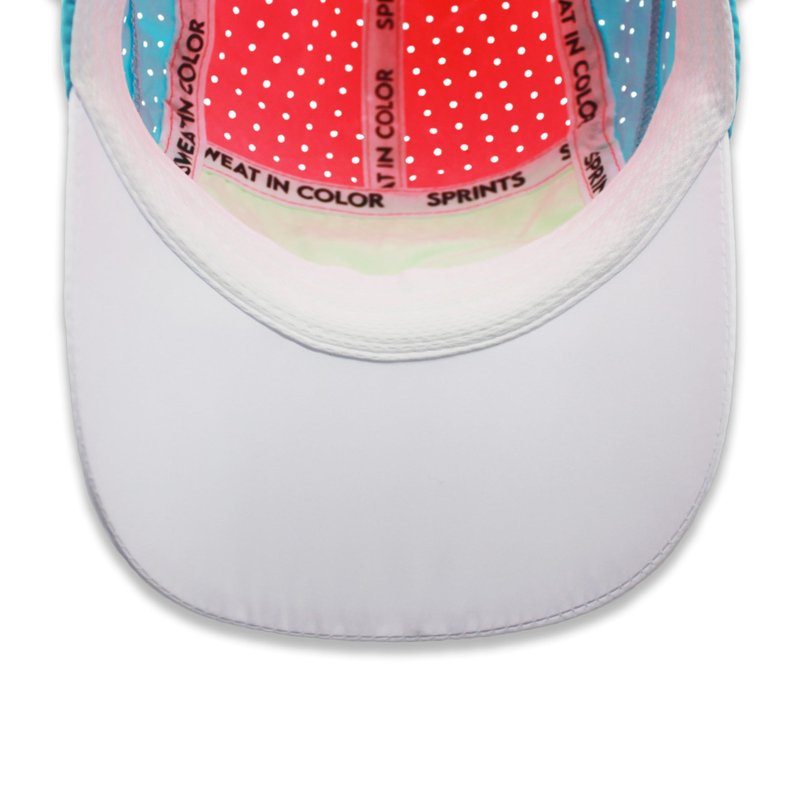 Sprints Race Day Performance HyperG Racing Cap | The Lightweight, Quick Dry, Running, Sport Hat, One Size, Unisex (Setting Sun Evaporated Ventilation)