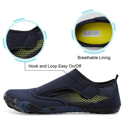 Centipede Demon Womens and Mens Water Shoes Thicken Soles Cozy Breathable Barefoot Athletic Aqua Shoes for Beach Swim Pool Diving Hiking Water Sports 8 Women/6.5 Men