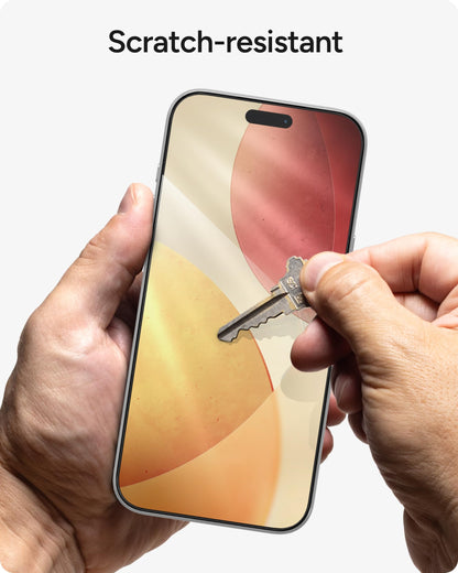 ZAGG Glass+ Screen Protector for iPhone 16e/ 14/13/ 13 Pro - 3X Shatter Protection, High Scratch Resistance, Oil-Resistant, Reinforced Edges, InvisibleShield, Easy Install