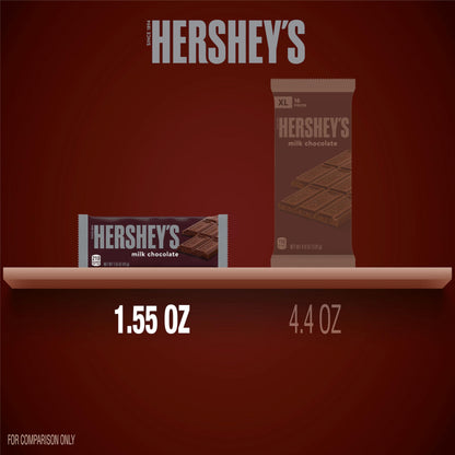 HERSHEY'S Milk Chocolate Candy Bars, Halloween Candy, 1.55 oz (36 Count)
