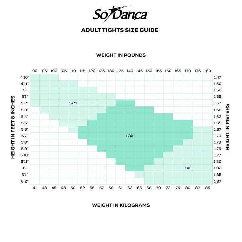 So Danca - Adult Footless Tights,Perfect for Dance, Activewear, and Daily Wear, 85% Nylon / 15% Spandex -TS70 (US, Alpha, Small, Medium, Regular, Regular, Light Suntan)