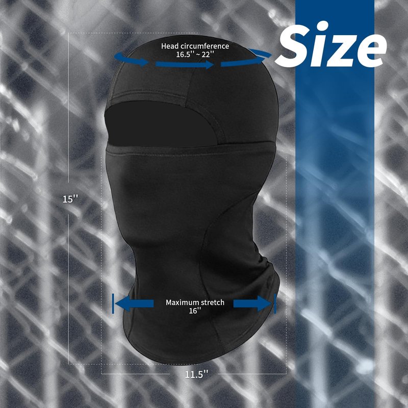 YESLIFE Balaclava Ski Mask for Men and Women, Winter Face Mask, Shiesty for Skiing, Snowboarding & Motorcycle
