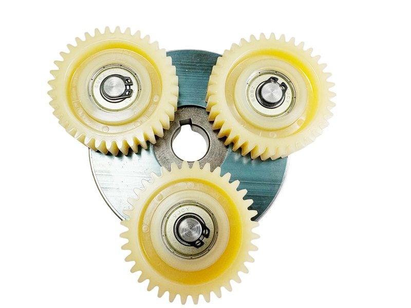 INXING 36T Nylon Planetary Gear Clutch Kit for 500W-1000W Left-Outlet E-Bike Hub Motor, E-Bike Motor Replacement Parts, Suitable for Electric Fat Tire Bike, Retro Bike