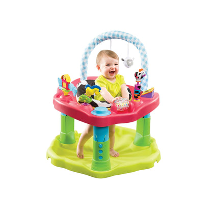 Evenflo Exersaucer Moovin & Groovin Activity Center, 25x30x30 Inch (Pack of 1)