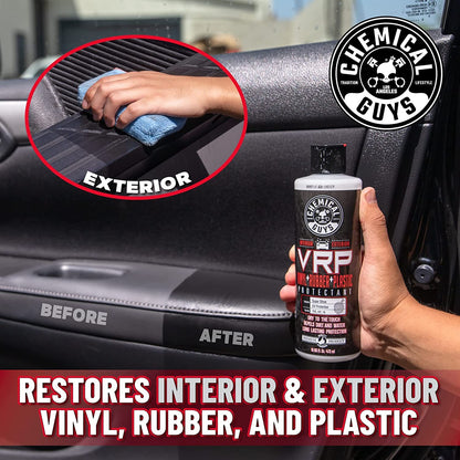Chemical Guys TVD_107_32 VRP Vinyl, Rubber and Plastic Non-Greasy Dry-to-the-Touch Long Lasting Super Shine Dressing for Tires, Trim and More, Safe for Cars, Trucks, SUVs, RVs & More, 32 fl oz