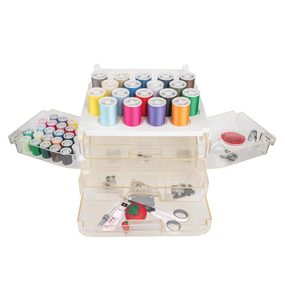 Singer Sew It Goes 224 Piece Set, White, One Size