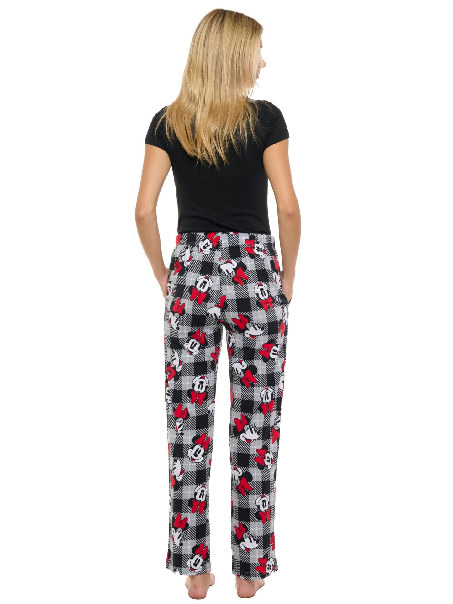 Disney Womens Lounge Pants Pajama Bottoms Plus Size (Minnie Mouse, 4X)