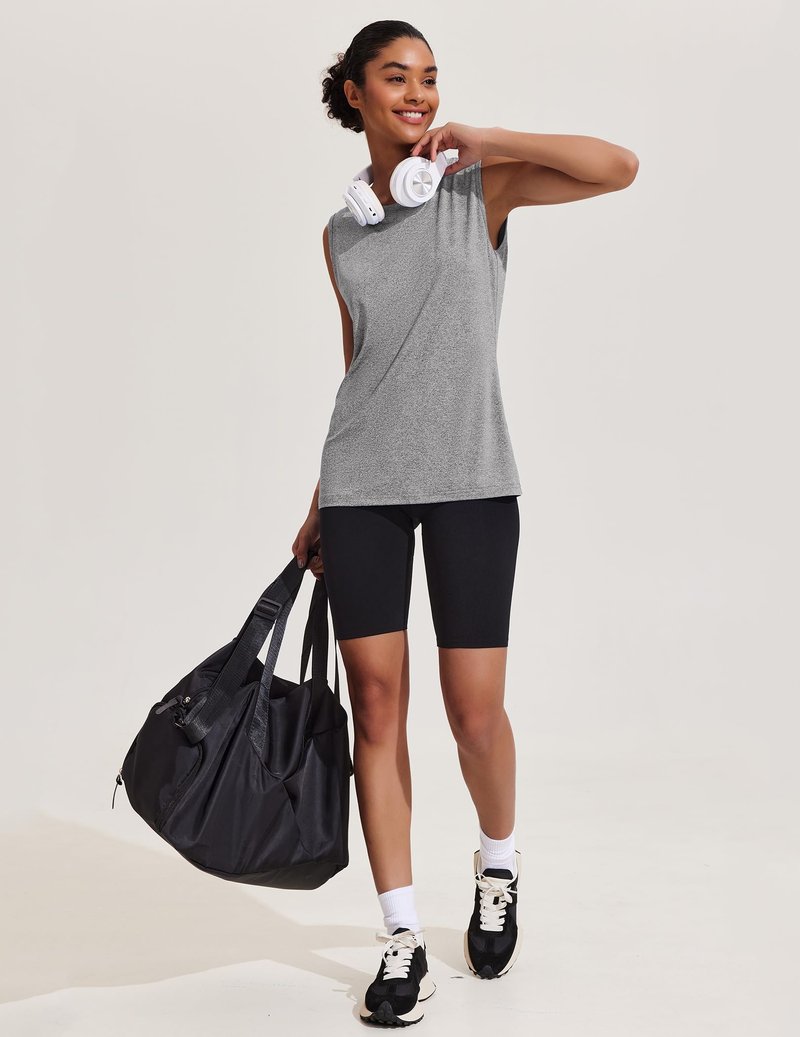 Women's Athletic Performance Running Workout Tank Tops for Women Loose Fit Yoga Shirts Running Gym Athletic Tops for Women