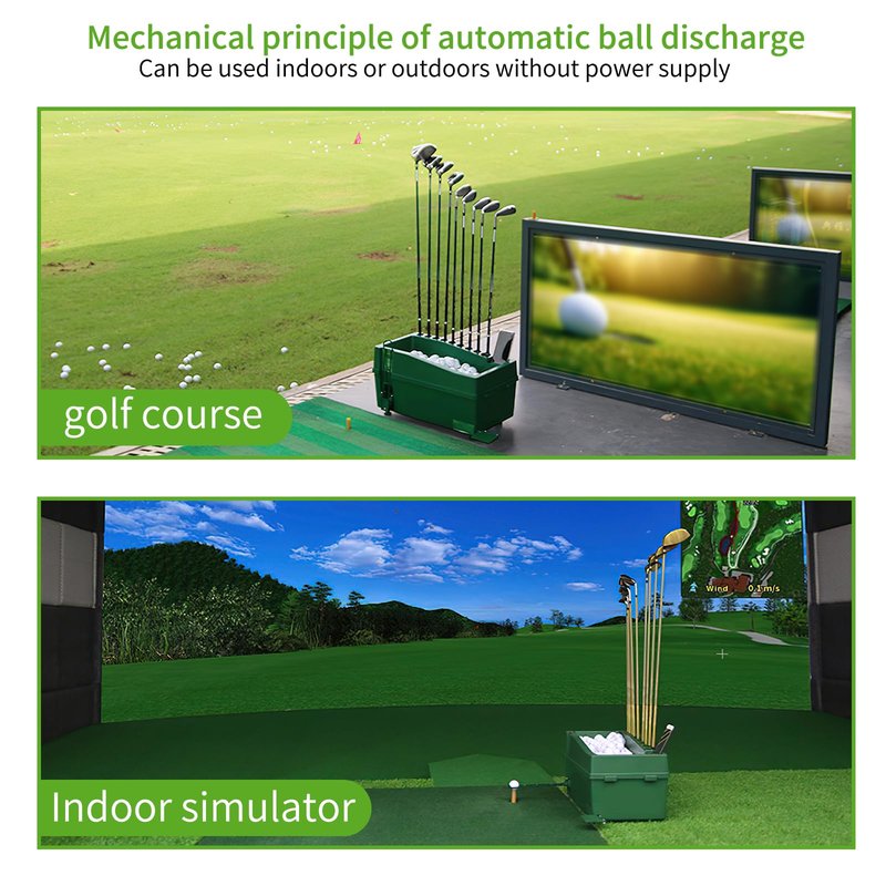 JJM Golf Balls Automatic Driver for Indoor Simulators and Golf Driving Range Teeing Machines