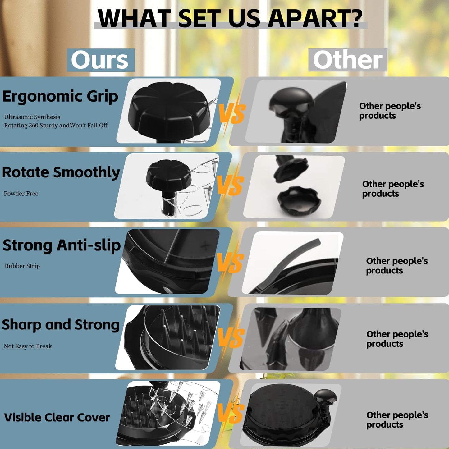 Chicken Shredder Tool Twist Large with Brush,Visible Kitchen Meat Shredder Grinder Machine,Strong Anti-Slip Base,Ergonomic Handle,BPA Free,Suitable for Pork Beef Chicken