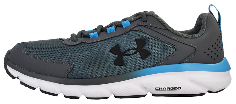 Under Armour Men's Charged Assert 9, (119) Pitch Gray/Capri/Black, 13