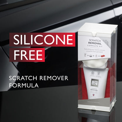 Autoglym Scratch Removal Kit For Car Paintwork - Includes Scratch Remover, Super Resin Polish, Hi-Tech Finishing Cloth, and Scratch Removal Applicator