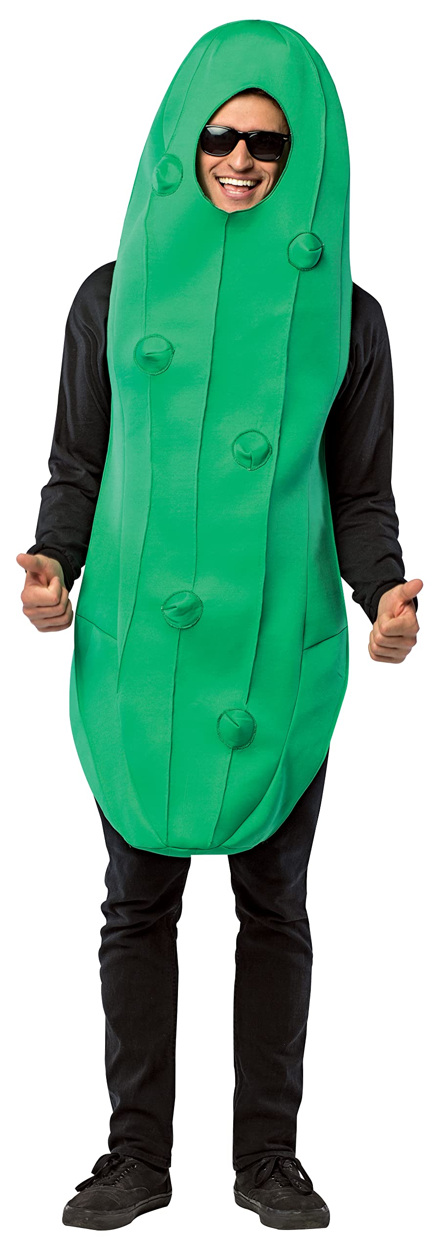 Rasta Imposta Men's Pickle Costume, Green, Adult One Size, (GC6544)
