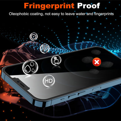 [2 Pack] Privacy Screen Protector for iPhone 11/XR, YMHML Tempered Glass Anti-Spy Bubble Free Case Friendly Easy Installation Film for iPhone 11/XR 6.1 Inch