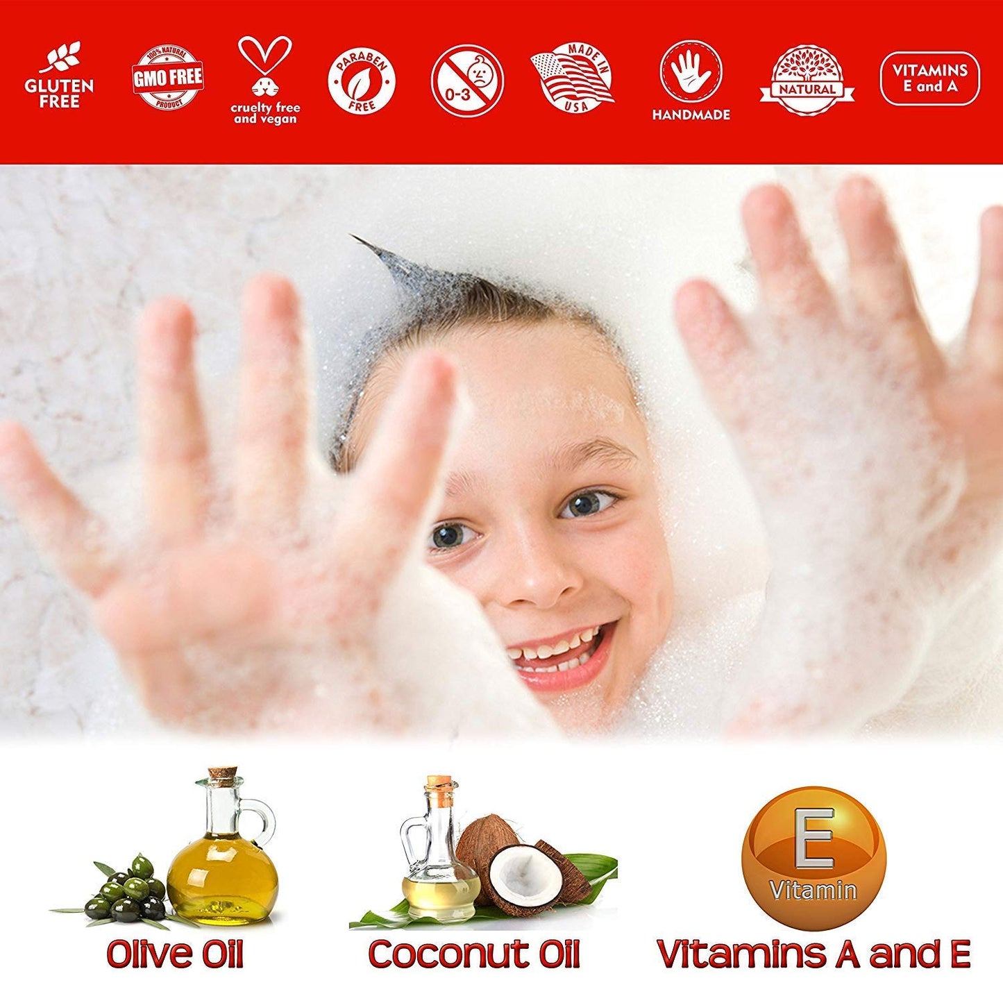 Bath Bombs for Kids Set with Toys Surprise Inside Cute Funny Animals - Organic & Natural Bath Bombs for Boys and Girls - Kid Safe Bubble - Handmade in USA