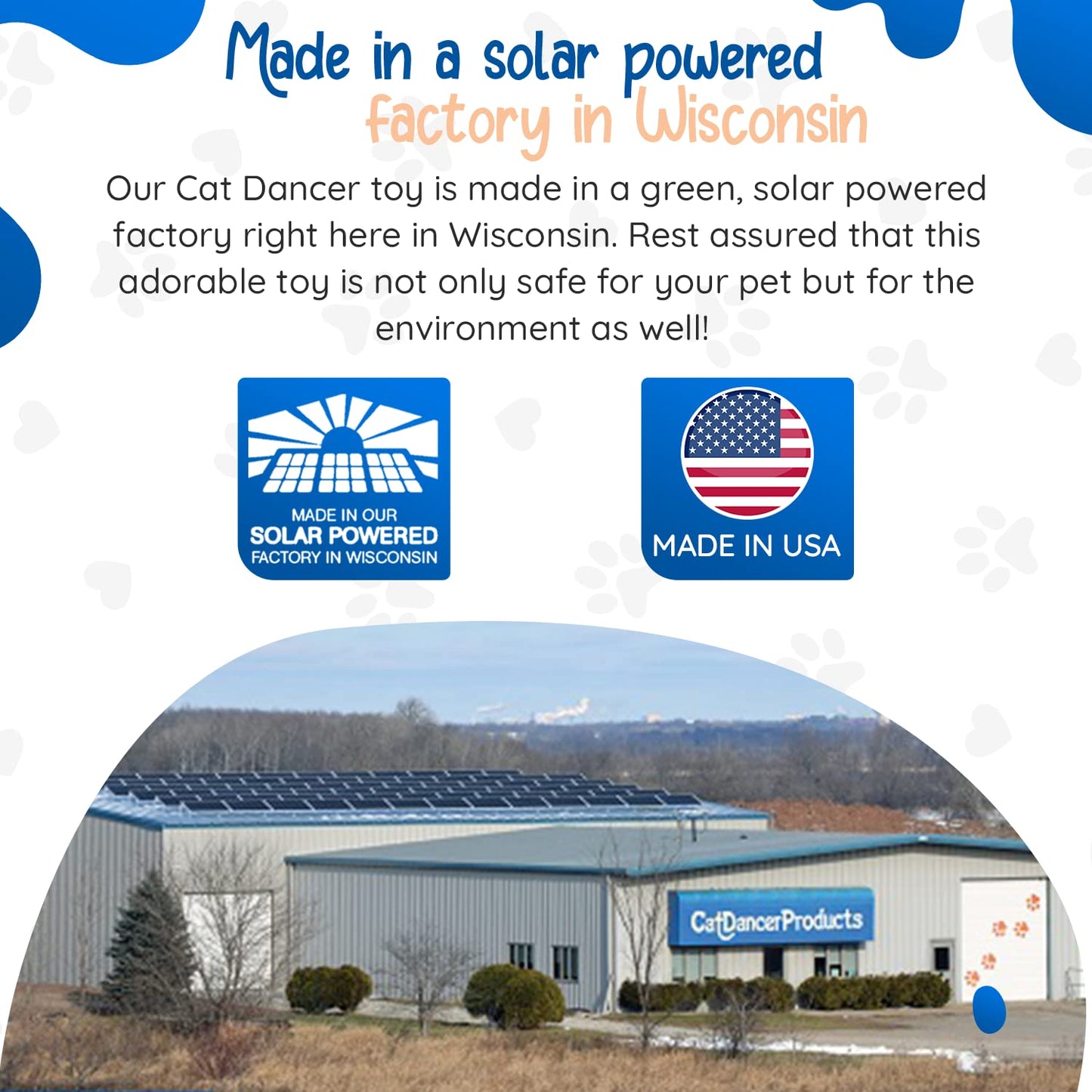 Cat Dancer Interactive Cat Toy - Fun and Fitness for Your Furry Friend - Engaging Paper Roll Attached with 30 Inches Flexible Spring Steel Wire for Playful Cats – 2 Pack