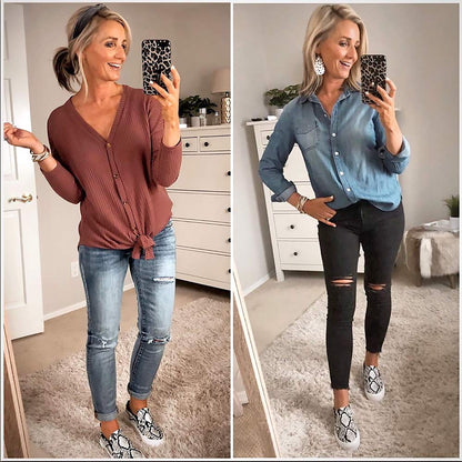 JENN ARDOR Slip On Sneakers Women Comfortable Walking Slip On Shoes Women Memory Foam Womens Fashion Loafers for Women Casual Shoes for Women Flats