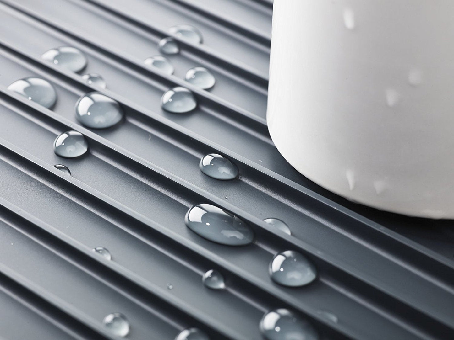 Joseph Joseph Y-Rack 2-Tier Dish Drainer - Grey