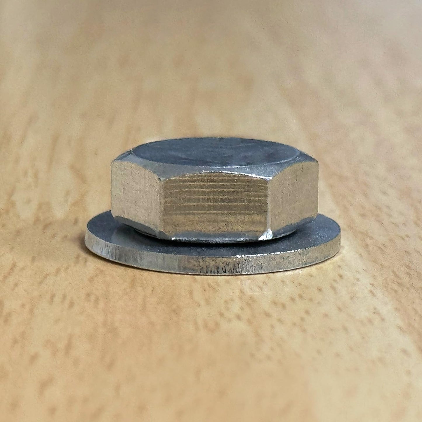 Instockbolt M8 x 16mm OD Flat Washer, 18-8 (304) Stainless Steel Washers Flat, 50PCS