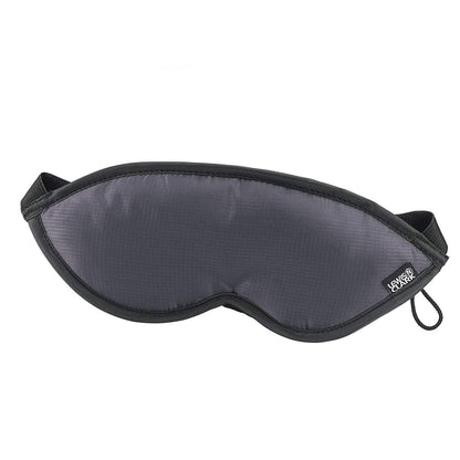 Lewis Comfort Eye Mask with Adjustable Straps Blocks Out All Light, Gray, One Size