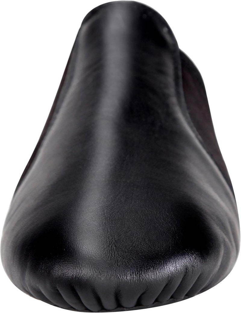 Unisex Leather Jazz Dance Shoes - Comfortable Slip-On Design for Men & Women