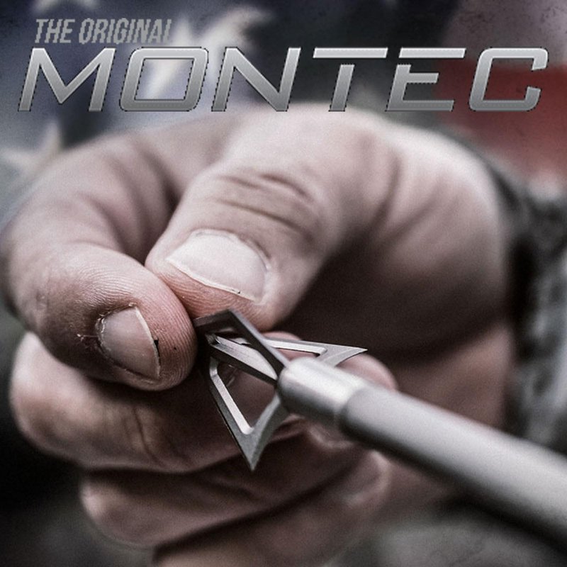 G5 Outdoors Montec Crossbow Broadheads (3-Pack), 100 Grain
