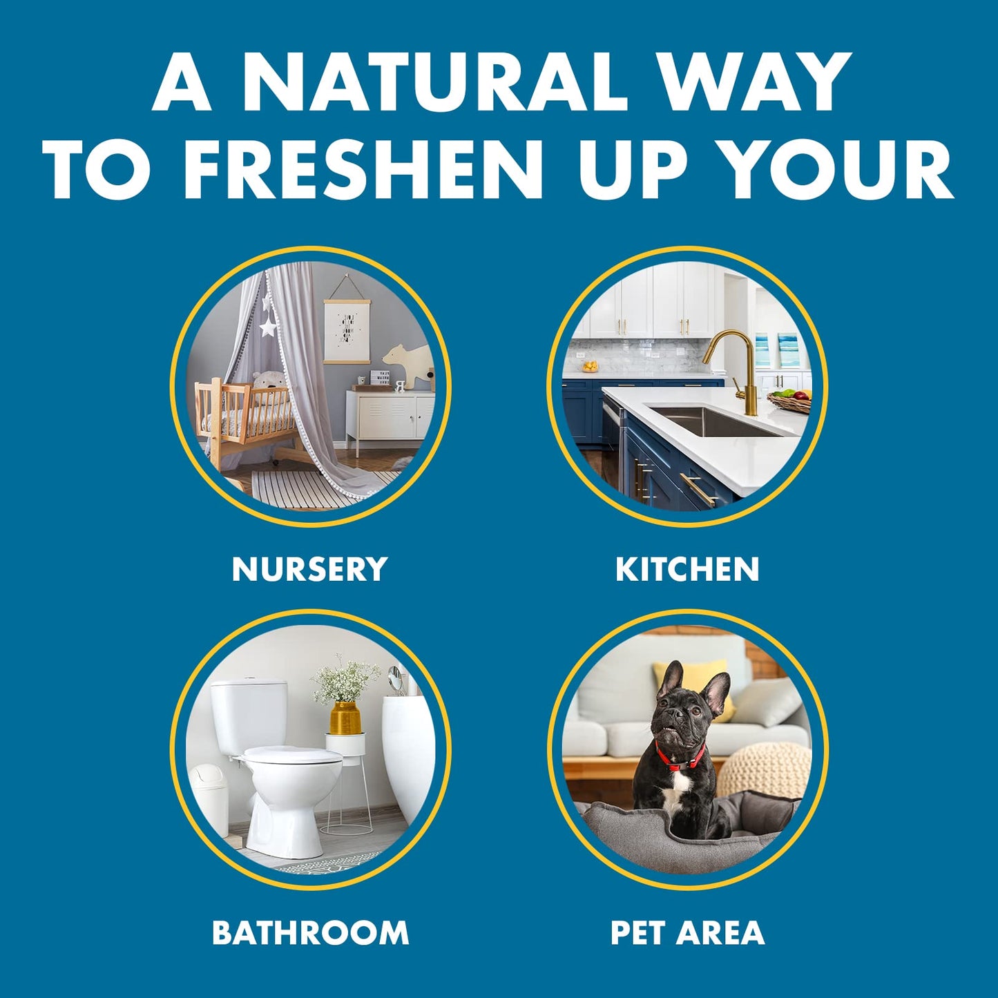 Gonzo Natural Magic Odor Air-Magnet with Activated Charcoal - 14 Ounce (2 Pack) - Odor Eliminator for Car Closet Bathroom and Pet Area Captures and Absorbs Smoke Odors