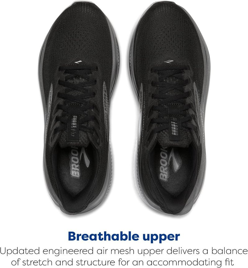 Brooks Women's Ghost 17 Running Shoes - Lightweight & Breathable | Ideal for All-Day Comfort