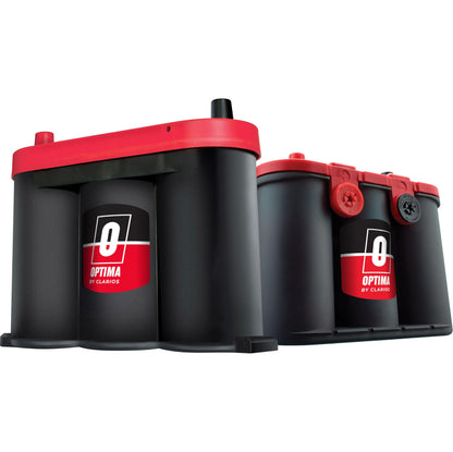 OPTIMA Batteries High Performance 34/78 RedTop Sealed AGM Car, Truck, and SUV Starting Battery, 800 CCA, Dual SAE and GM Terminals, Maintenance Free, Versitile Mounting