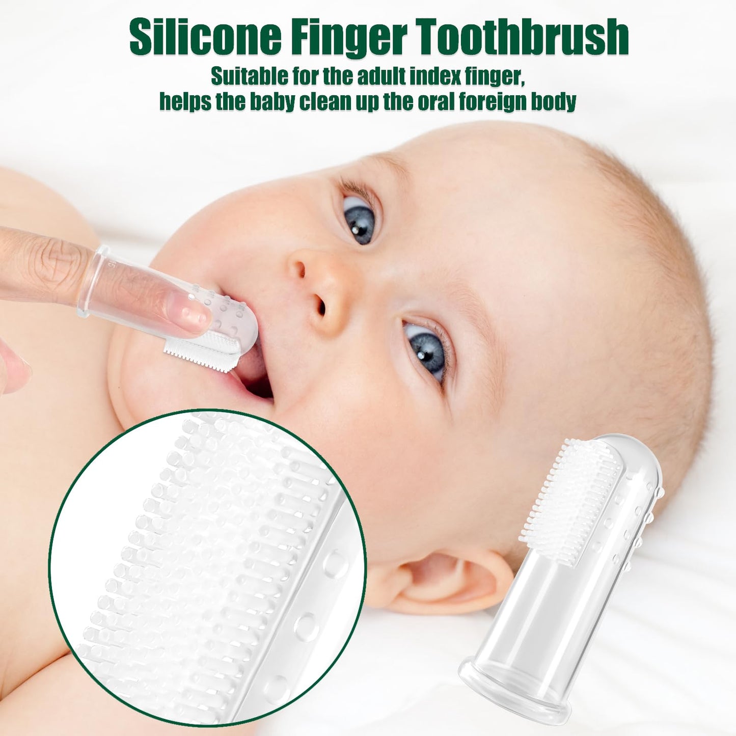 Baby Healthcare and Grooming Kit for Newborn Kids, 24PCS Upgraded Safety Baby Care Kit, Newborn Nursery Health Care Set, Baby Care Product (Grey White)