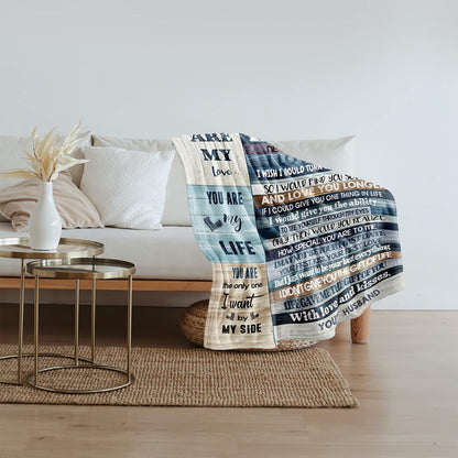 Anniversary Sherpa Throw Blanket for Wife, Ultra-Soft Micro Fleece, Valentines Day & Birthday Gift, for Bedding, Sofa & Travel