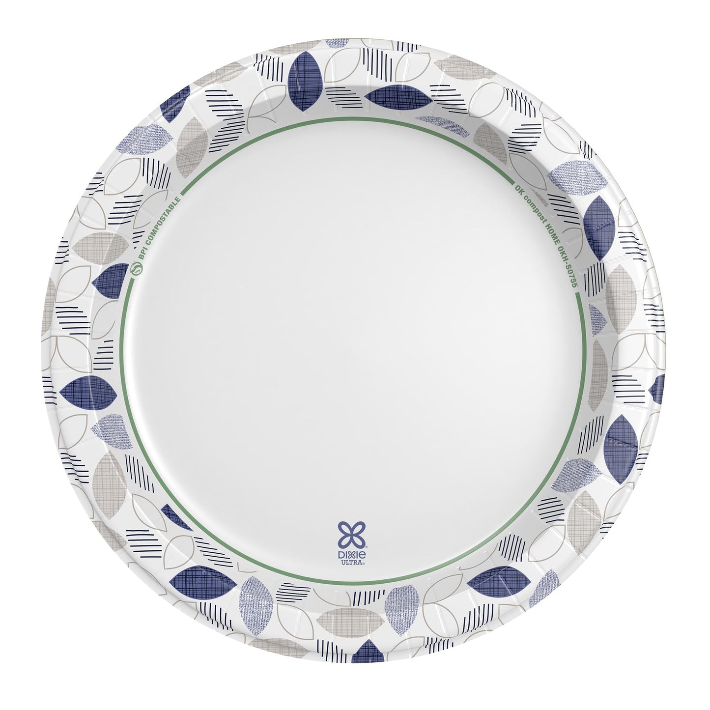 Dixie Ultra, Large Paper Plates, 10 Inch, 172 Count, 3X Stronger*, Heavy Duty, Microwave-Safe, Soak-Proof, Cut Resistant, Disposable Plates For Heavy, Messy Meals