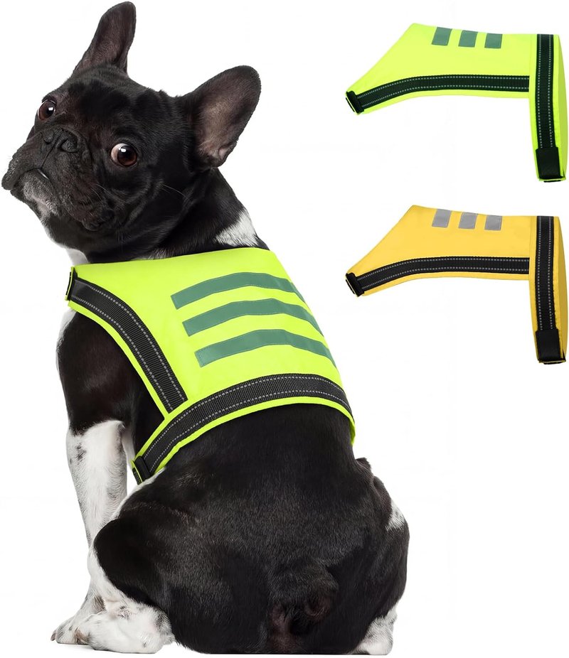 High-Visibility Dog Reflective Vest - Lightweight Adjustable Safety Gear for Night Walking | Perfect for Hunting & Outdoor Use